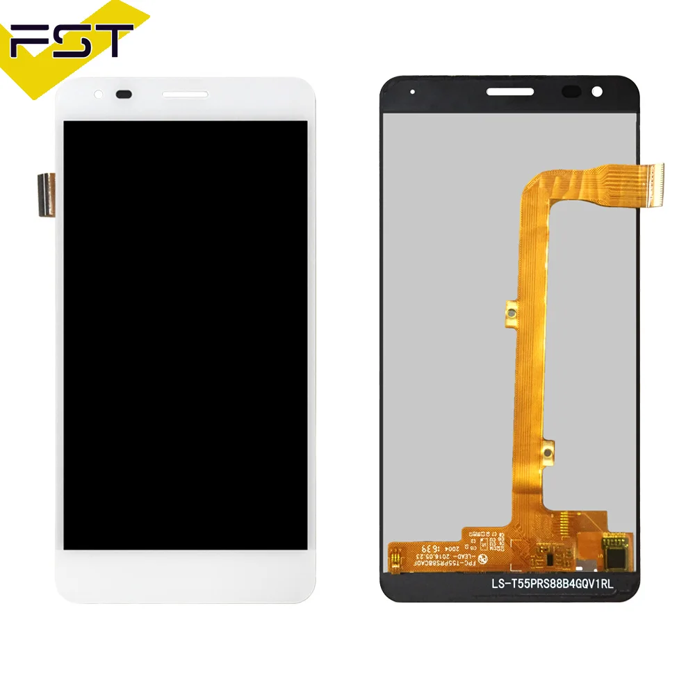 Skup Czarny biały dla Wileyfox Spark X pełny panel wyświetlacza lcd ekran montaż digitizera ekranu dotykowego dla Wileyfox Spark X lcd + narzędzia