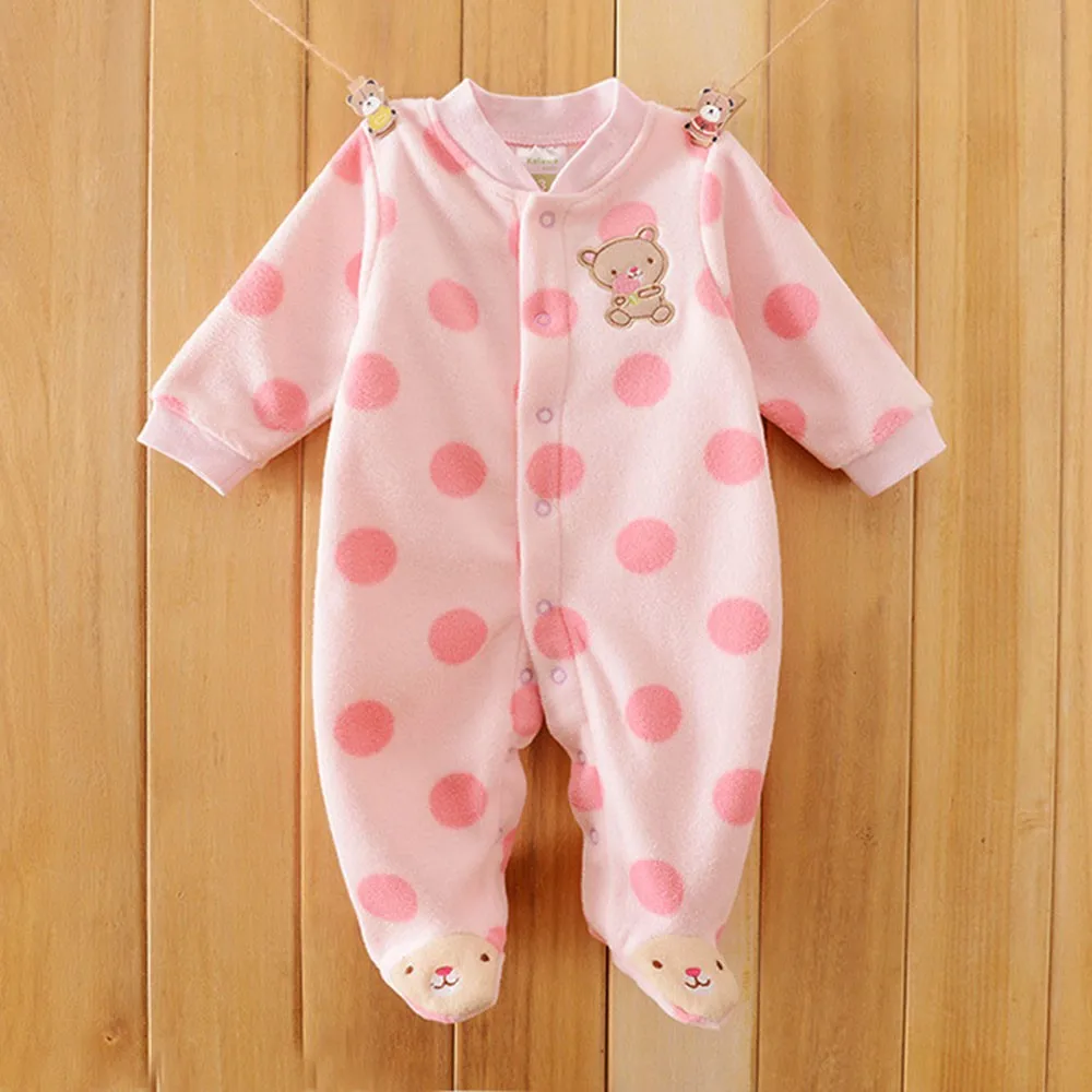 2016-Autumn-Spring-Wave-Point-Baby-Fleece-Pajamas-Rompers-One-Pieces-Long-Sleeve-Jumpsuit-Cute-Animal-Baby-Sleep&Play-Clothes-CL0886 (11)