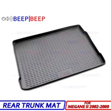 Для Renault Megane II 2002-2009 хэтчбек Автомобильный багажник лайнер загрузки грузовой коврик лоток пол ковер грузовой задний коврик багаж автомобильный Стайлинг