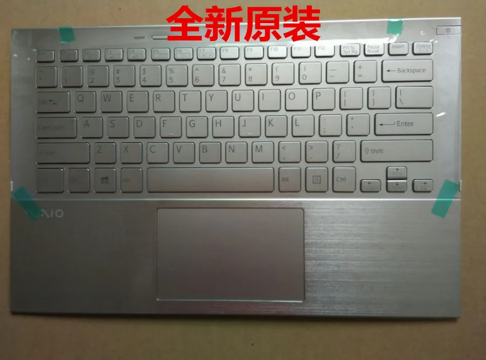 Чехол для SONY VAIO PRO 13 PRO13 SVP13 SVP132 SVP132A SVP1321 SVP132A задняя крышка/Упор для рук верхняя/клавиатура с подсветкой/Botttom base - Цвет: Palmrest Silver 3