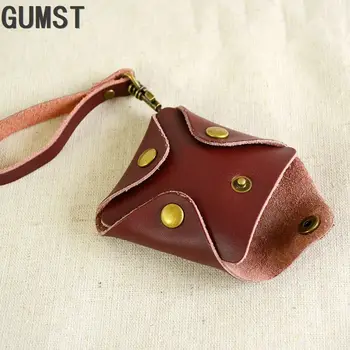 

2019 Design Split Leather Unisex Mens Small Coin Purse Women Mini Creative Coins Pouch Fashion Wallet Money Pocket Male Coin Bag