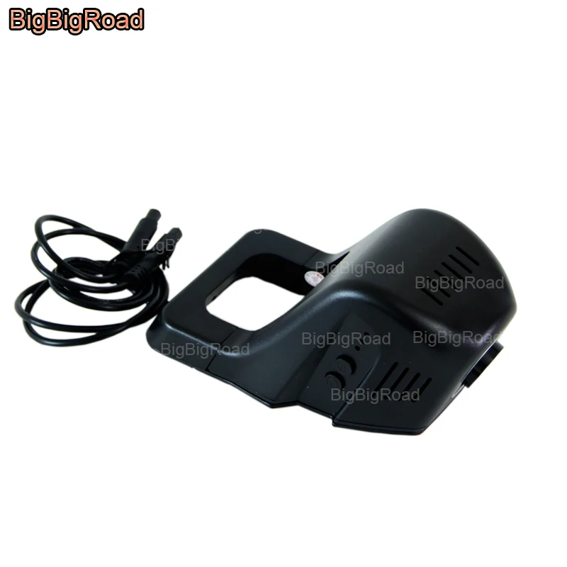 Автомобильный видеорегистратор BigBigRoad с двумя объективами Wi Fi DVR Enclave excelle xt / gt
