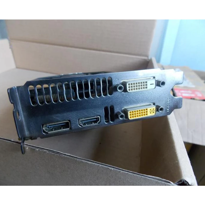Оригинальная видеокарта ZOTAC GeForce GTX 650Ti Boost 1 ГБ GPU 192 бит GDDR5 графические карты VGA для