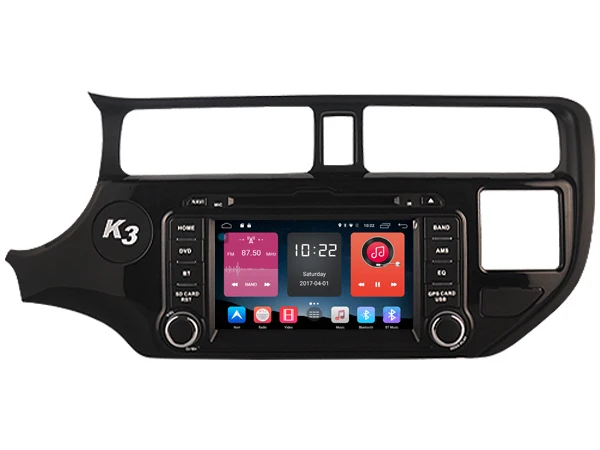 Android 6.0 Автомобильный DVD для KIA K3 Форте Рио 2012 Cerato-III GPS аудио плеер стерео Штатная