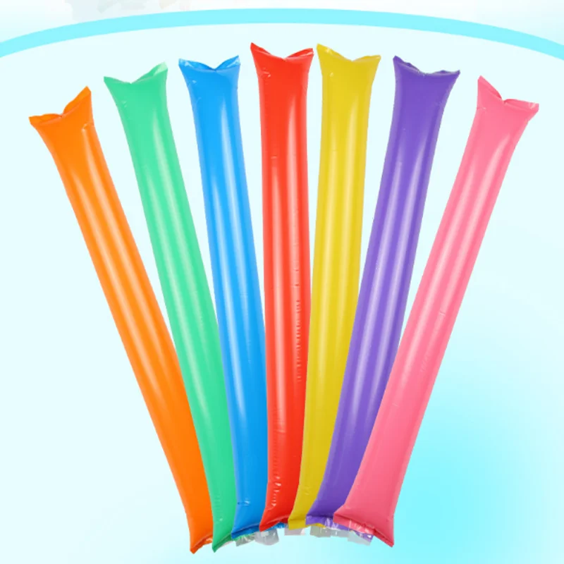 

10 Pcs/set New cheerleaders Animate Sticks Inflatable Sticks Balloon Sources of the concert party Animating Sticks Noise Maker