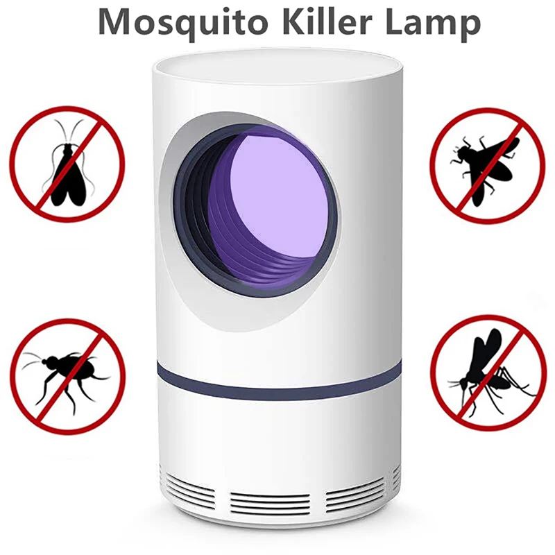 New Low-voltage Ultraviolet Light USB Mosquito Killer Lamp Safe Energy Power Saving Efficient Photocatalytic Anti Mosquito Light