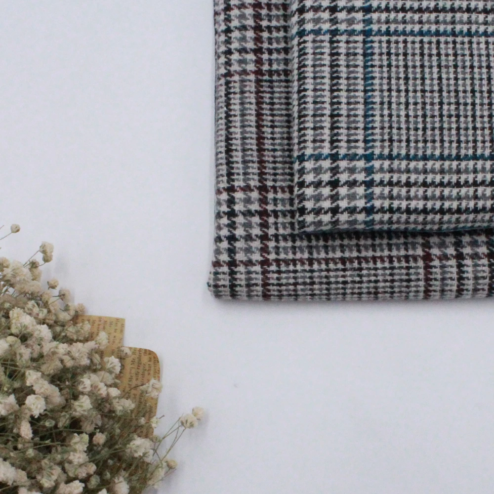 

YLZZ Spring and Summer Style Thin Plaid Handmade Curtain Tablecloth Picnic Cloth DIY Satin Fabric 45cmX45cm 150cmX50cm