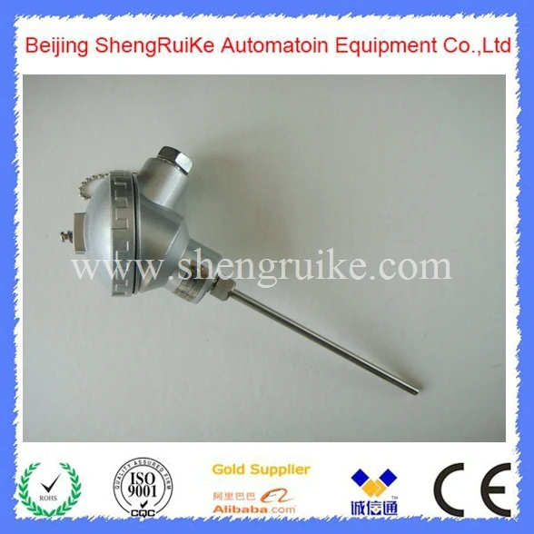 

WZPK-130 RTD,PT100 thermal Resistance Class A Length 150mm