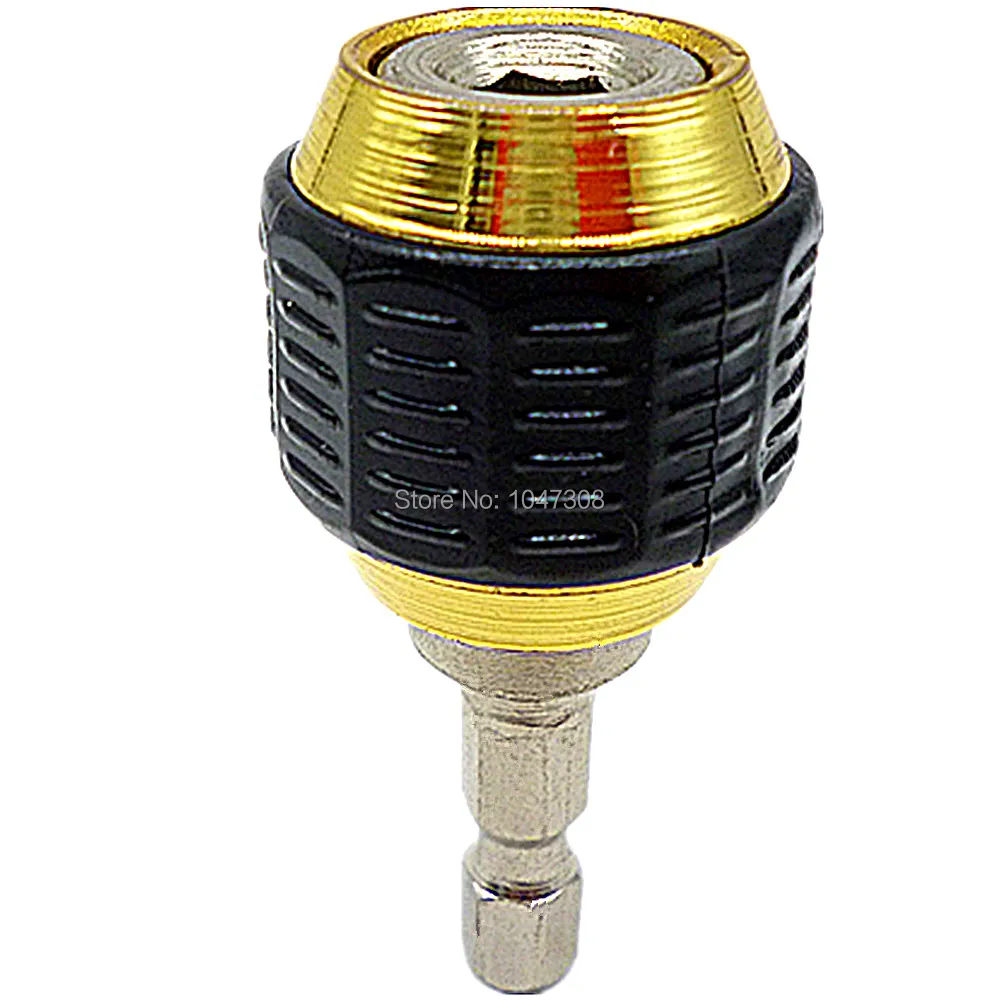 Bit Holder Quick Release Holder Drill 1/4" Hex Screwdriver Bit Holder