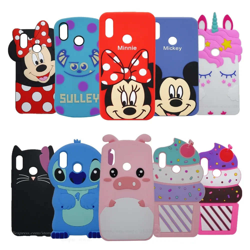 Для Coque huawei Honor 10 Lite чехол 6 21 ''Мягкая силиконовая задняя крышка для 3D