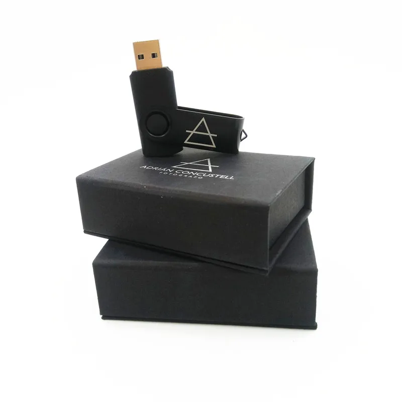 Пользовательский логотип компании, Подарочный флеш-накопитель 32 ГБ 8 ГБ 4 ГБ 16 ГБ флеш-диск Usb 2,0, черные металлические Usb карты памяти(более 30 шт. бесплатный логотип