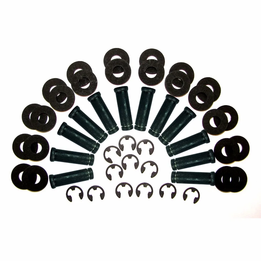 

12 Tattoo Machine Gun Black Coil Core Set with Black Fiber washers 1 1/4" cores for liner shader needles ink supplies