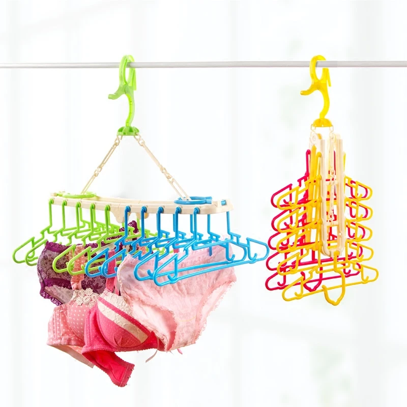 1pc Children Clothing Hangers Multifunctional Hanger For Baby Wardrobe