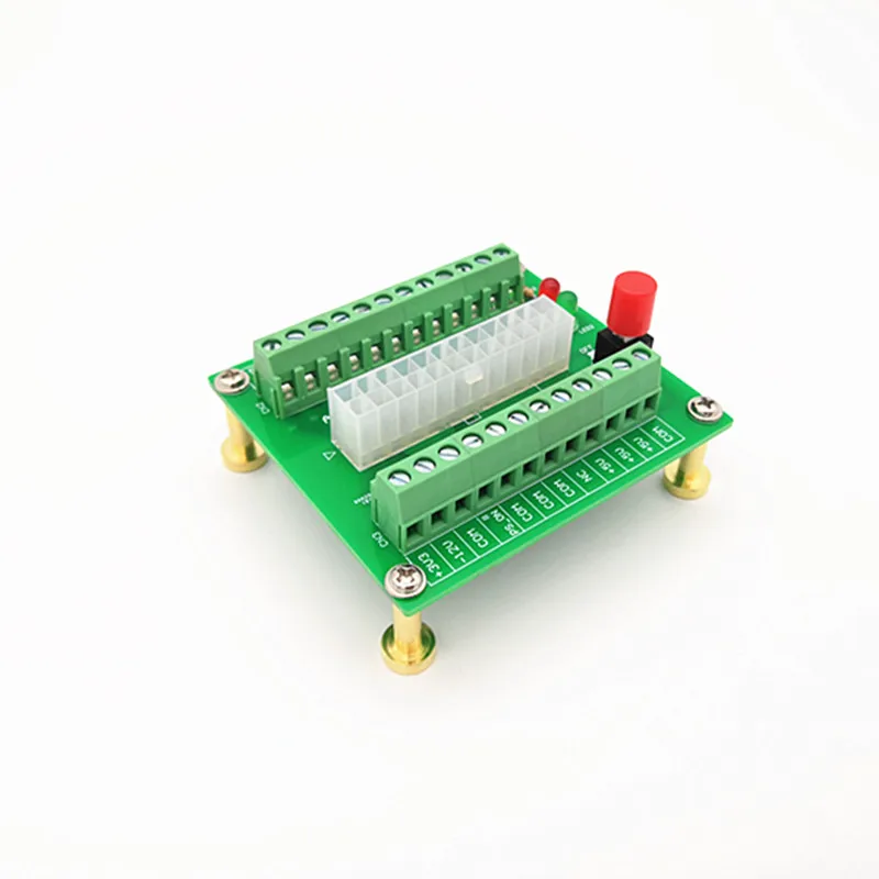 Блок питания ATX 24/20 pin постоянный ток 24Pin к клеммному блоку.|Клеммные колодки| |