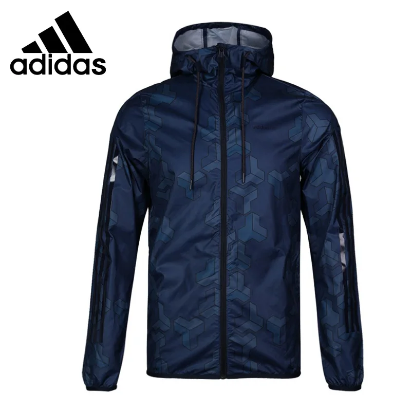 Мужская спортивная куртка с капюшоном Adidas Neo Label M CS BR WB 2 оригинал|Беговые куртки| |