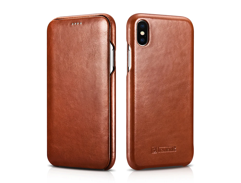 ICARER чехол из натуральной кожи для iPhone Xs XS Max, роскошный флип-чехол для iPhone Xs Max XR X XS, кожаный чехол для телефона s Coque