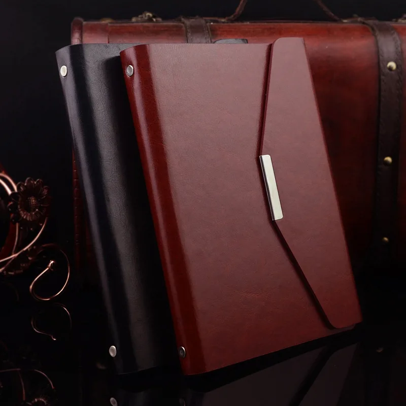 183 fashion business notebook this three fold can be customized LOGO wholesale book notes B5/A5/A6 1 pcs