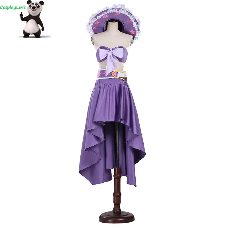 

CosplayLove One Pieces Cosplay Kid Adult 15 Anniversary Purple Nico Robin Dress Cosplay Costume Custom Made