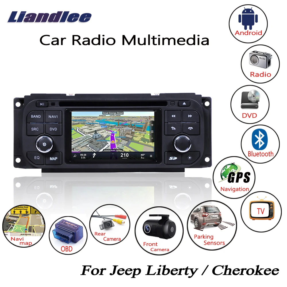Discount Liandlee For Jeep Liberty / Cherokee 2002~2007 Android Car Radio CD DVD Player GPS Navi Navigation Maps Camera OBD TV Screen 0 Discount Liandlee For Jeep Liberty / Cherokee 2002~2007 Android Car Radio CD DVD Player GPS Navi Navigation Maps Camera OBD TV Screen 0