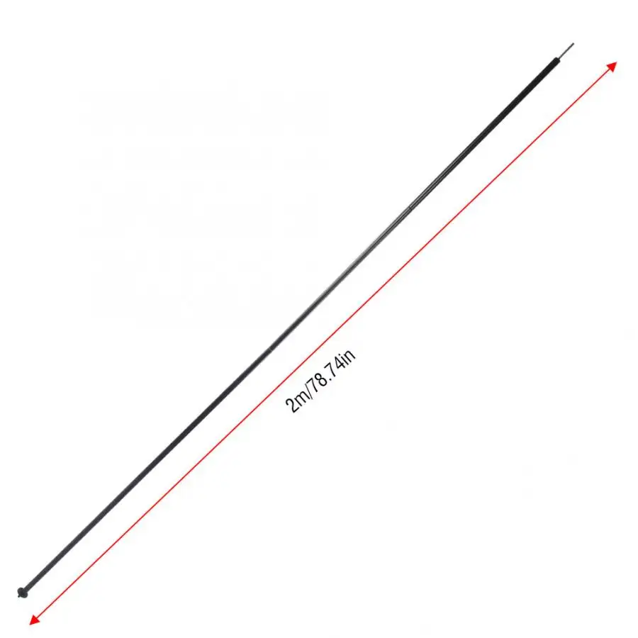 2 м шатер стержень Открытый Железный тент рама комплект навес опорный складной стержень палатка полюс палатка аксессуары