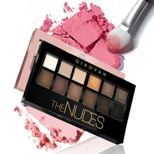 Professional 12 Colors Matte Eyeshadow Palette Set Make Up Shade Shimmer Matte Light Eye Contour Shadow Palette Cosmetic
