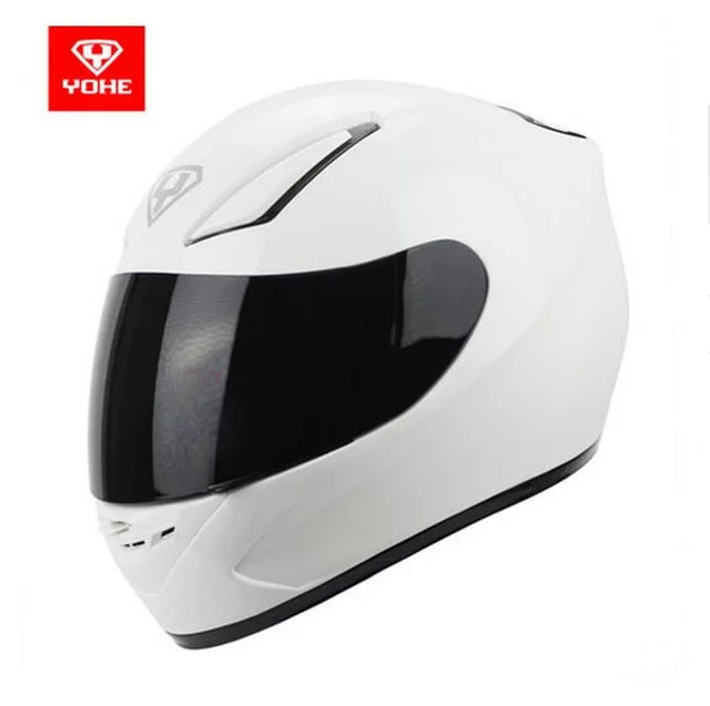 Buy 2017 New motorcross YOHE full face Motorcycle Helmet made of ABS PC visor