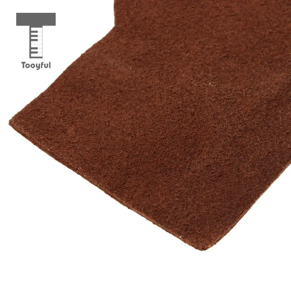 Tooyful Durable DIY Adhesive Cattlehide Erhu Anti-skid Pad Erhu Cushion Stage Accessory
