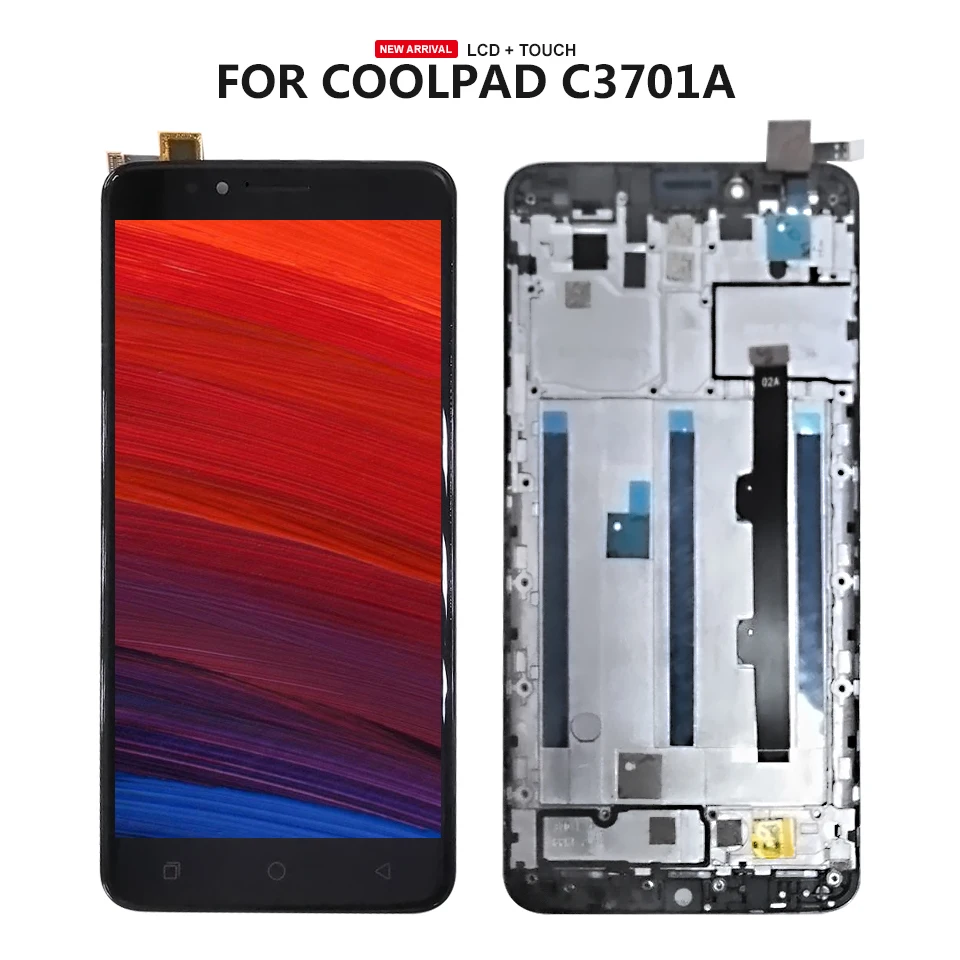 Тестирование Вертикальный чехол-книжка для Coolpad T-Mobile Revvl Plus C3701A ЖК-дисплей