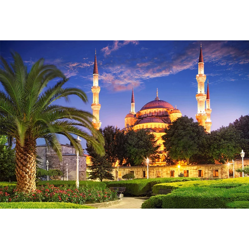 DIY-Islam-Muslim-Mosque-Religion-Diamond-Painting-Cross-Stitch-Full-Rhinestone-Pasted-Diamond-Embroidery-Mosaic-Home