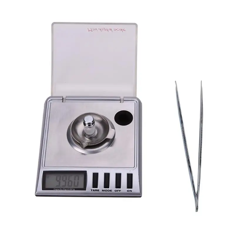 

AWS Gemini20/0.001g Digital Scale Gram Carat Grain Reload Jewelry Milligram