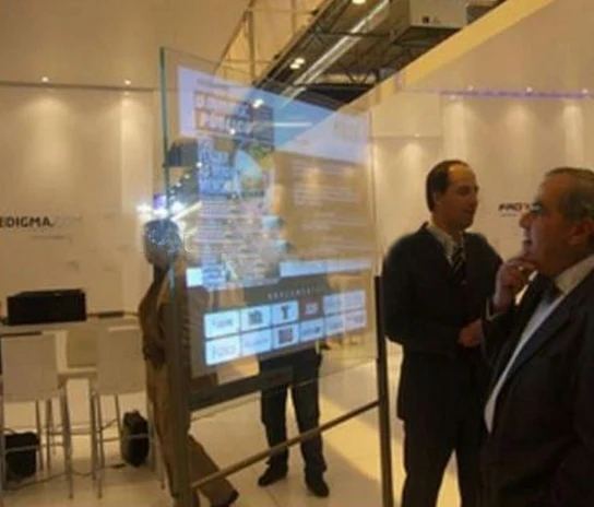 

DefiLabs XTA Series 4K type 32 inch 20 real points interactive touch foil Film through glass window