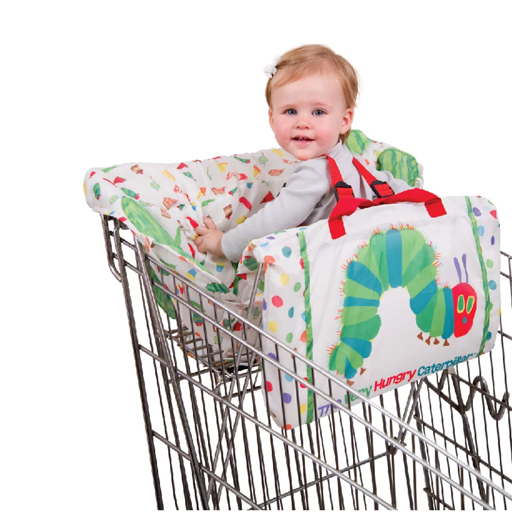 Детские children'shopping to Cart подушка для детской коляски детских носков с изображением гусеничного трактора, игровой коврик для обеденного стула мягкий чехол для подушки безопасности портативная панель S3