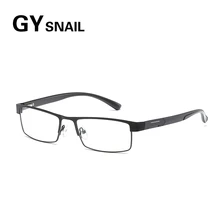 GY Snail мужские Титан сплава очки для чтения, унисекс, не сферическая 12 Слои покрытие линз очков(+ 1,0+ 1,5+ 2,0+ 2,5+ 3,0