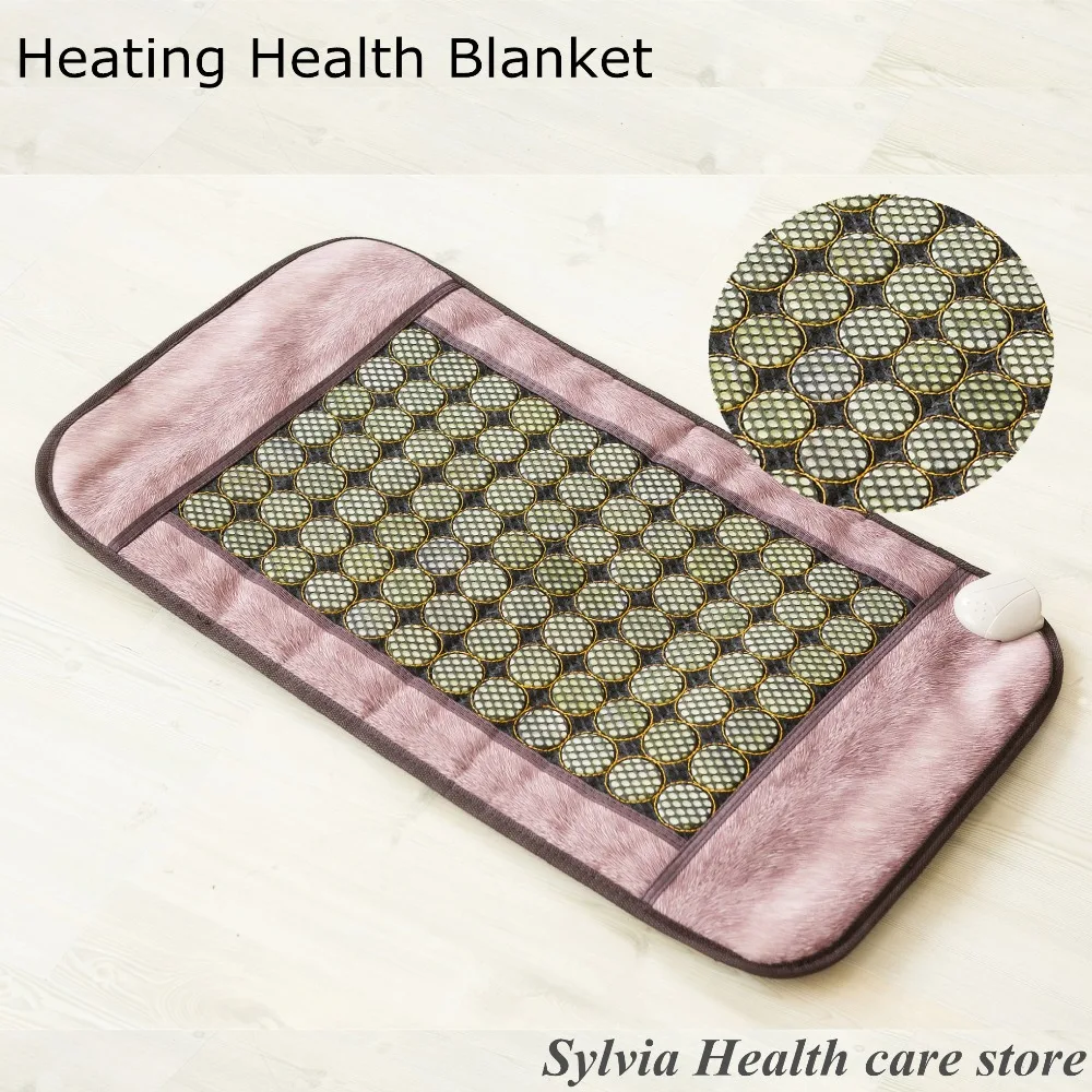 2017 Natural Tourmaline Mat Electric Heating Mattress Jade Health Care