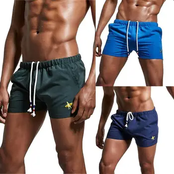 

Swimming Pants For Men Solid Sexy Underwear Mens Briefs Breathable Slim Wear Bikini Swimsuit Brief W0320