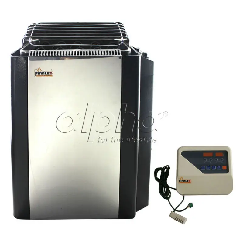  Free shipping9KW380-413 50HZ SUS sauna heater with DIGITAL controller comply with the CE standard