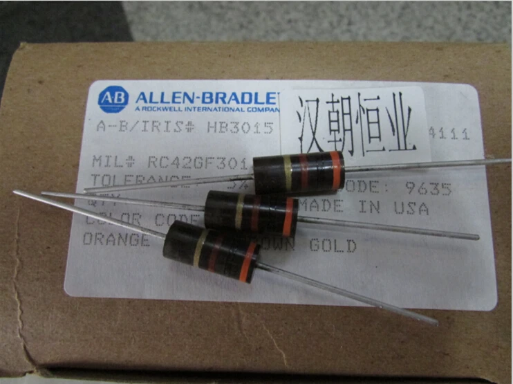 5pcs/AB carbon core no sense fever resistance 2W RCR42G color ring resistancering motorcycle
