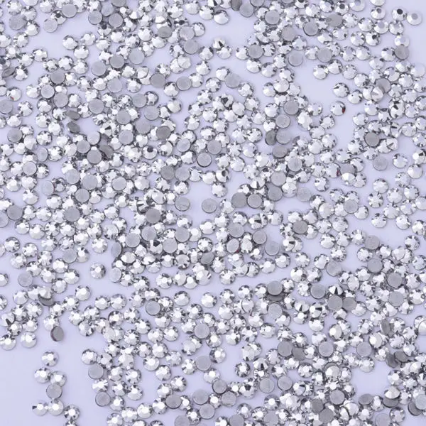 

Lot of 1440pcs SS3 (1.4mm) Flat Back Rhinestones,Non Hot Fix Crystal,For Jewelry DIY,Nail Art,wholesale,Silver-10098459
