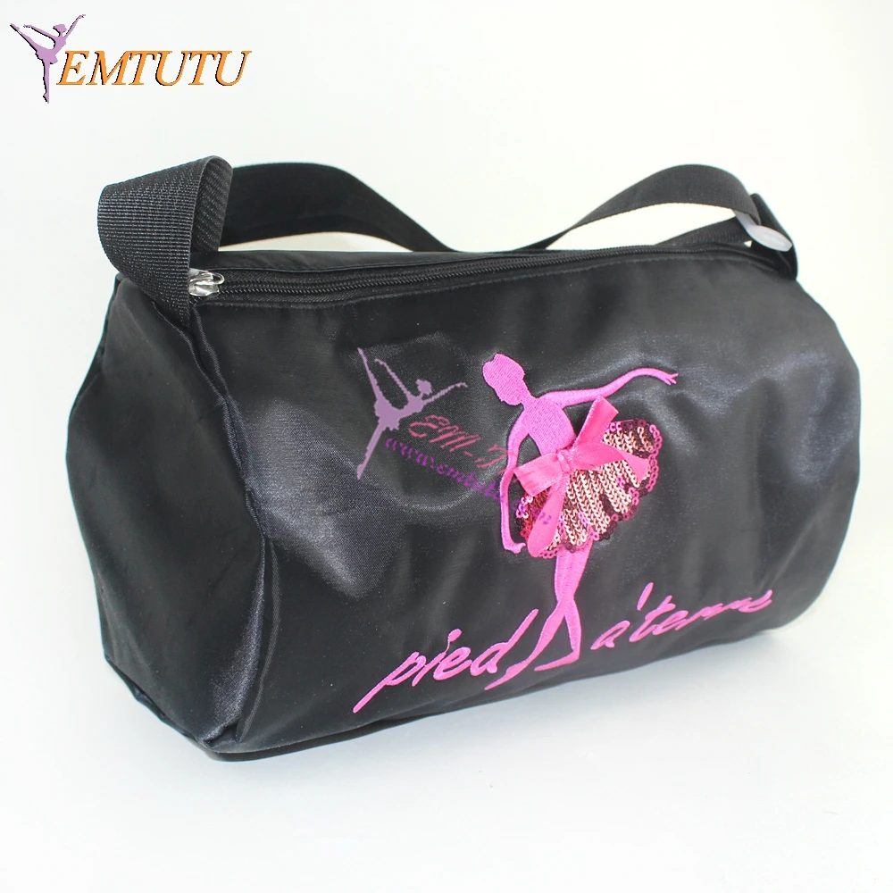 Ballerina Girls Ballet Dance Bags For ChildrenToddler Cute Black Pink