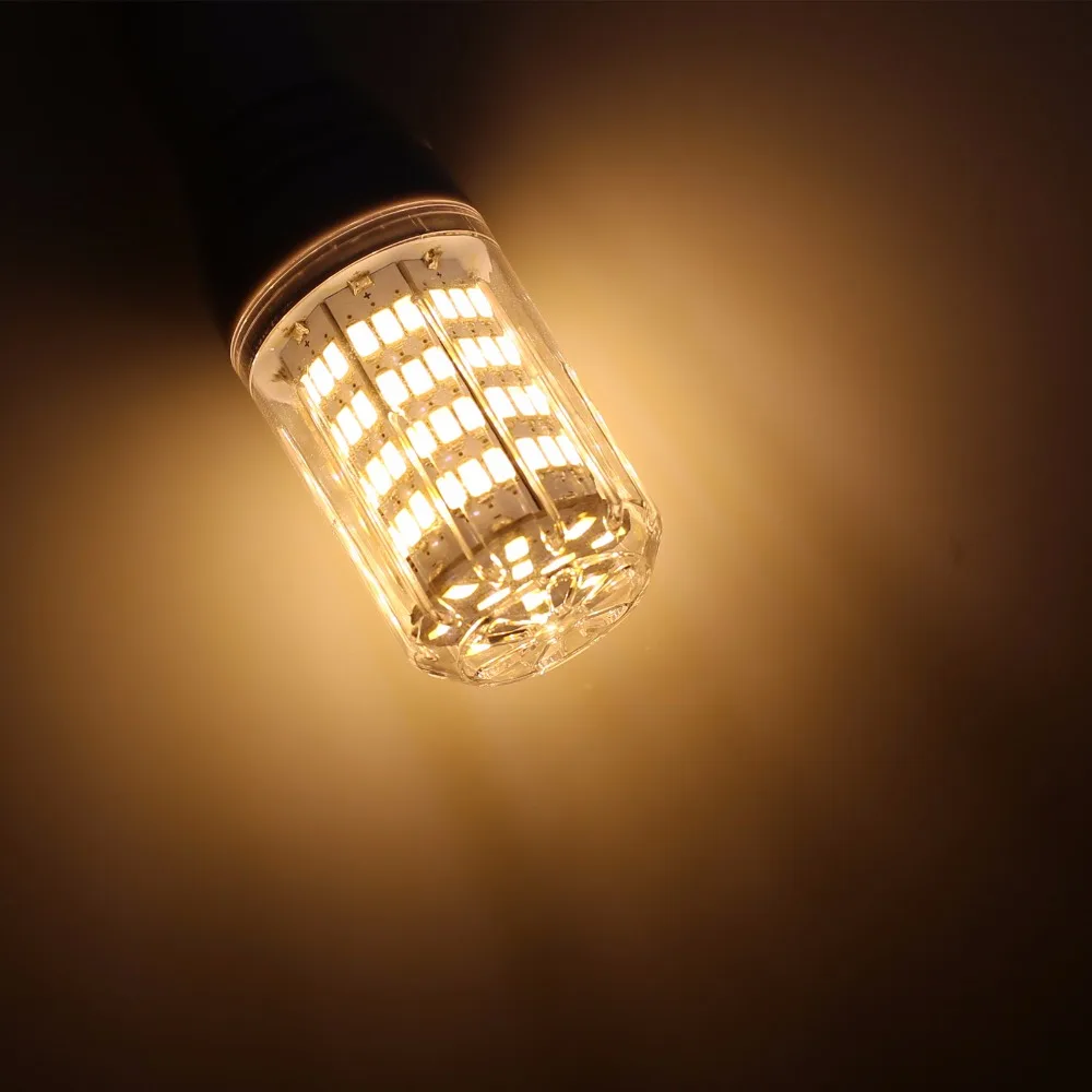 5730 SMD сверхъяркая светодиодная лампочка Кукуруза E27 B22 GU10 G9 E14 27 светодиодов 7 Вт