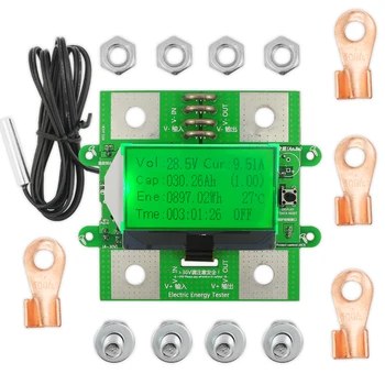 

multi-functional digital display DC voltage current , battery po wer m eter DC300V100A
