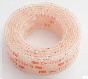 

Free Shipping Dual Lock SJ3560 Clear Mushroom Fastener adhesive tape Type 250/ (25.4mm)