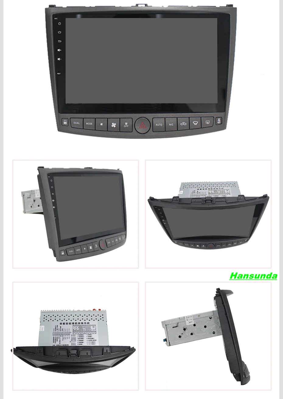Clearance Free maps of Russia! 9inch big screen Android 7.1 Car Multimedia GPS Navigaton Video Radio Player in dash for Lexus IS200 IS220 10