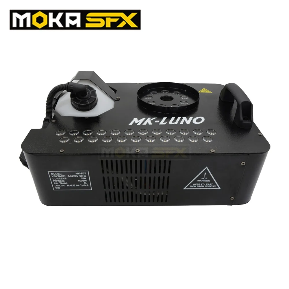 

Super Jet Smoke Fog Machine DJ DMX Stage Lighting Effect Professional LED Stage Equipment Best Fog Machine RGB Color Fog Effect