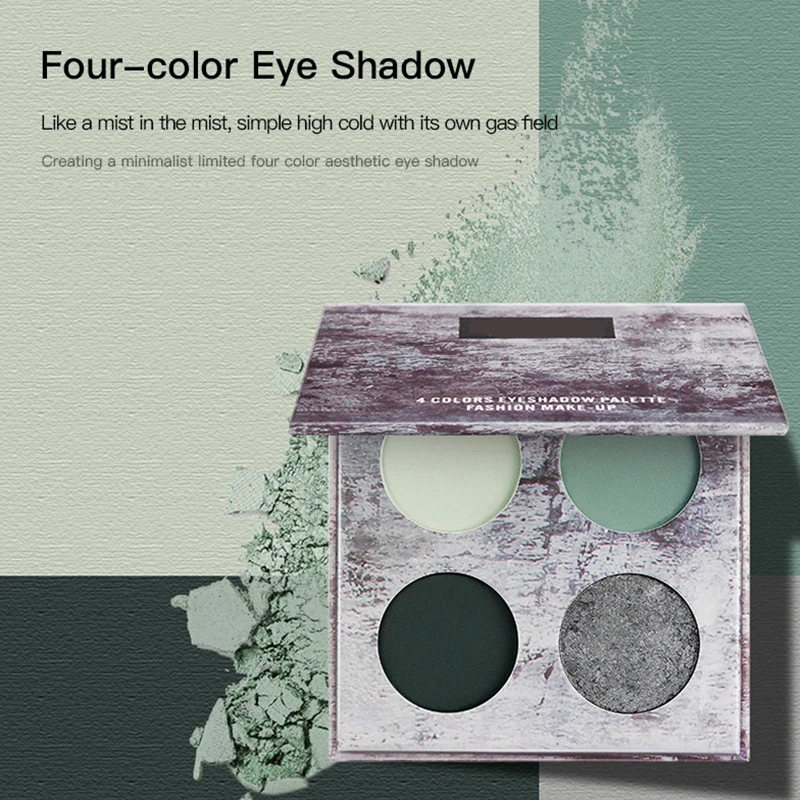 

5 Styles 4 Colors Splashing Ink Matte Eyeshadow 5g Morandi Green Brown Eye shadow Makeup Beauty Cosmetic