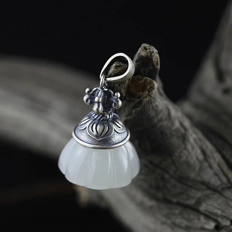  S925 bijoux en argent Seiko caractéristiques pendentif Lotus
