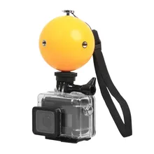 ABS Плавающий Шар Поплавок Поплавок с Ремешок Для GoPro Hero4 Hero5 3, sj4000 sj5000 сяо yi go pro легкий гаджет аксессуары