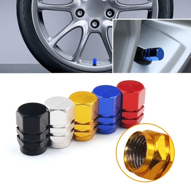 Car Tire Valve Stem caps 4pcs/pack Theftproof valve caps Car Wheel