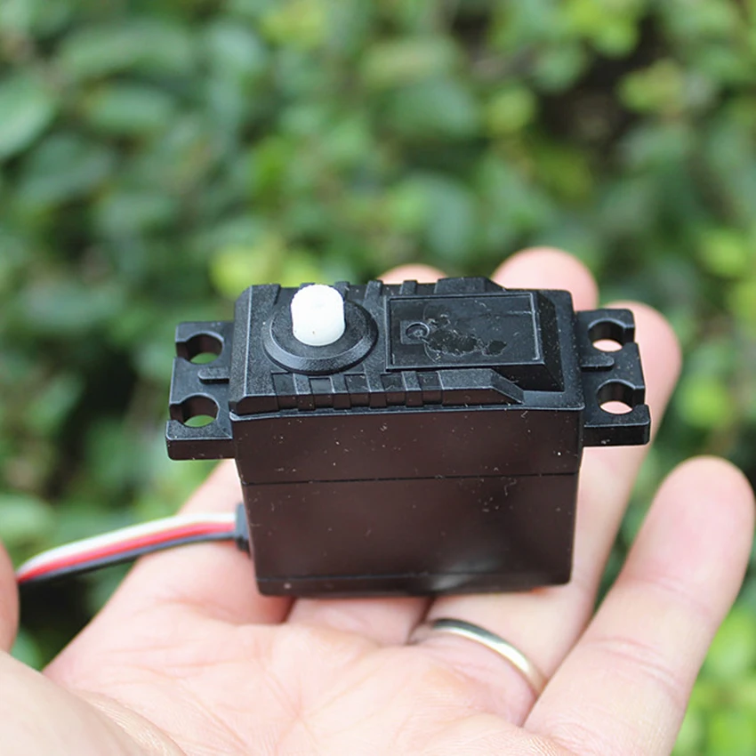 

RC Model Steering Gear Plastic Motor Steering Gear For Remote Control Aircraft, Vehicle, Robot Arm, Model Steering Gear Servo