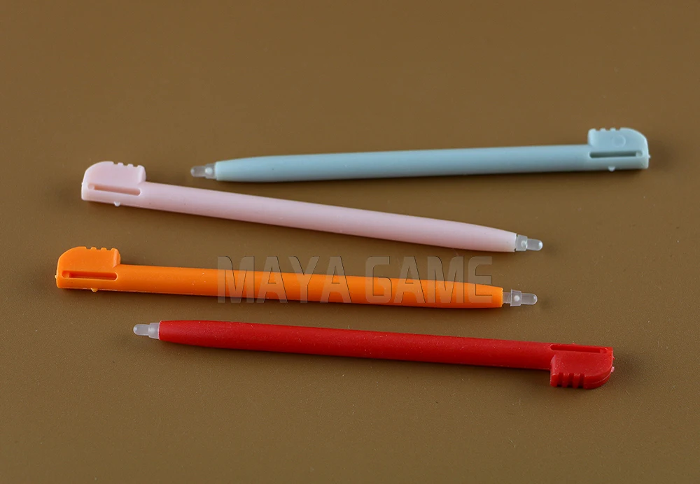 OCGAME Многоцветный Пластиковый стилус для сенсорного экрана Nintendo NDSL 100 шт./лот|pen